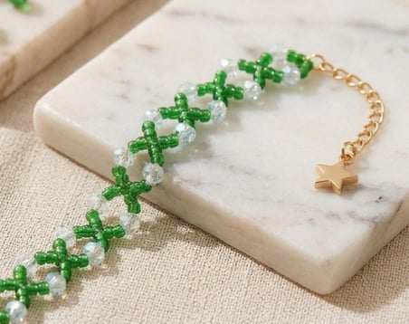 💚💚 Boncuklu bileklik 💚💚💜⭐🌟
