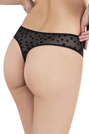 Cezbe X Lady Çiçek Desenli String Külot 1654
