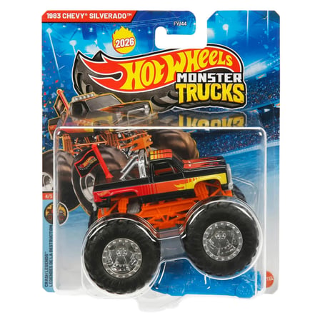Hot Wheels Monster Trucks Araba FYJ44 - Jhy36 1983 Chevy Silverado 1:64 