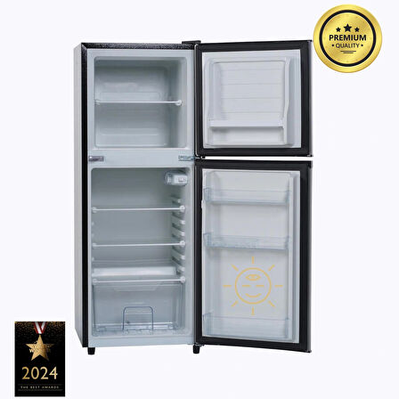 Cool Life Çift Sistem Cool Life 120 L Antrasit Buzdolabı
