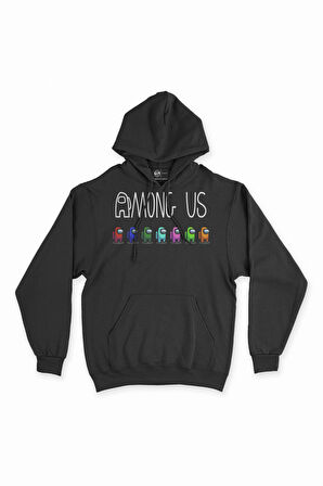 Among Us All Kapşonlu Sweatshirt Hoodie