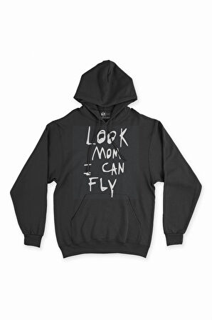 Look Mum I Can Fly Travis Scott Kapşonlu Sweatshirt Hoodie