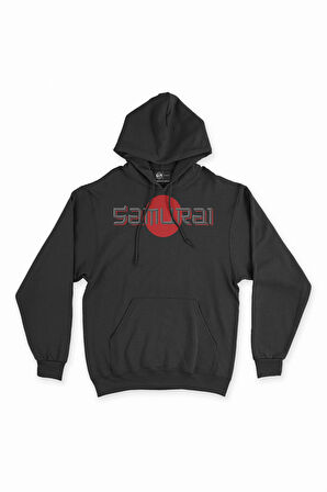 Samurai Japan Kapşonlu Sweatshirt Hoodie