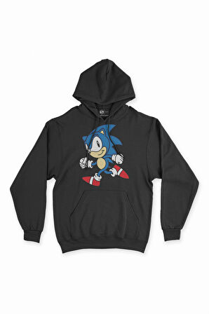 Super Sonic Kapşonlu Sweatshirt Hoodie
