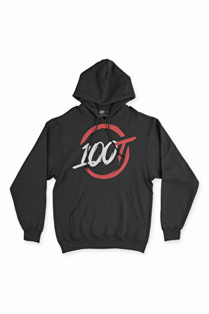 100 Thieves Kapşonlu Sweatshirt Hoodie