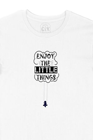 Küçük Şeylerle Mutlu Ol Tişört