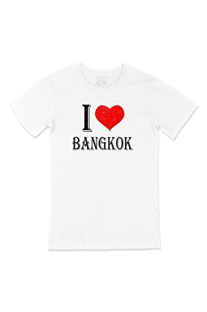 I Love Bangkok Tişört