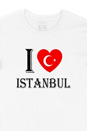 I Love İstanbul Tişört