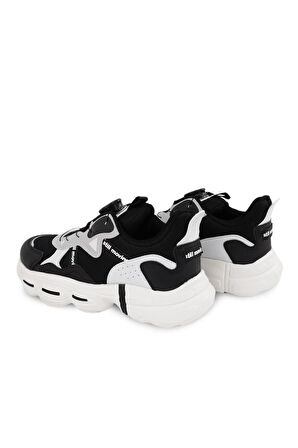 Garantili Unisex Ortopedik Sneaker Mekanizmalı Çocuk Spor Ayakkabı 31-32-33-34-35-36 Numara Siyah