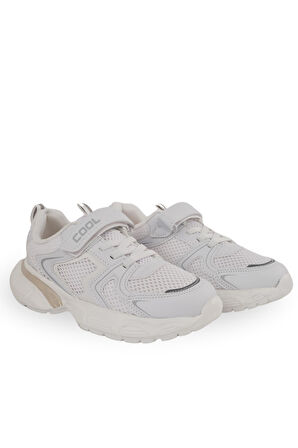 Garantili Unisex Ortopedik Sneaker Çocuk Spor Ayakkabı 31-32-33-34-35-36 Numara Beyaz