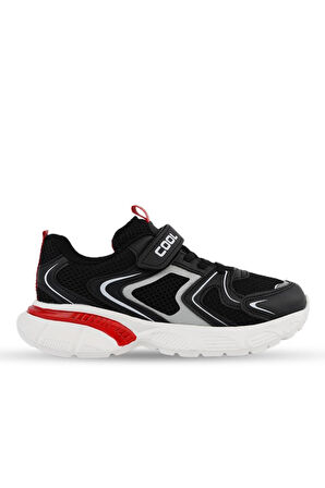Garantili Unisex Ortopedik Sneaker Çocuk Spor Ayakkabı 31-32-33-34-35-36 Numara Siyah