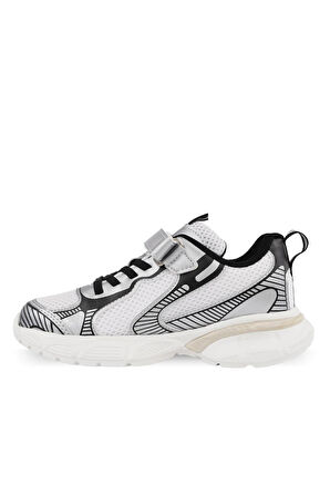 Garantili Unisex Ortopedik Sneaker Çocuk Spor Ayakkabı 26-27-28-29 Numara Beyaz