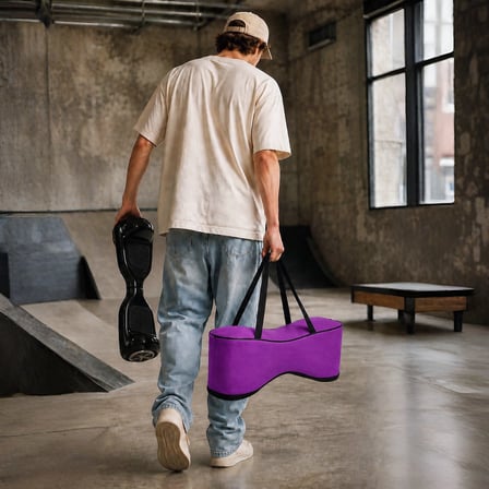 Citymate Orijinal Hoverboard Elektrikli Kaykay Taşıma Çantası Yüksek Kalite Çanta Kılıf 6.5 inch FUŞYA