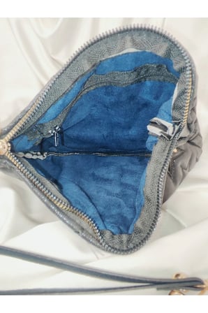 Yıldız Desenli Şampanya Gold Kapitone Clutch Portföy El Çantası