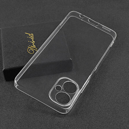 Tecno Camon 19 Neo Kılıf Şeffaf İnce Esnek Silikon Kılıf Zipax-Süper