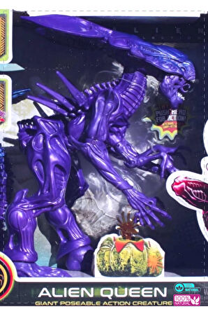 1 Adet Alien Kraliçe Xenemorph Figür 30cm Erkek Cocuk Montessori Geliştiren Egitici Oyuncaklar