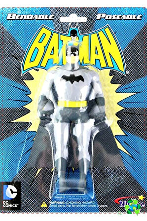 Batman New Frontier Bükülebilir Figür 14cm Kız Erkek Cocuk Egitici Montessori Oyuncaklar