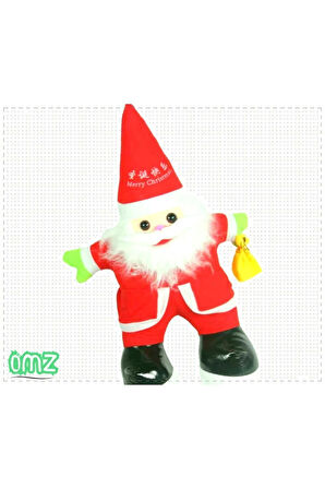Peluş Noel Baba 57 cm Kız Erkek Cocuk Egitici Montessori Oyuncaklar Naturel