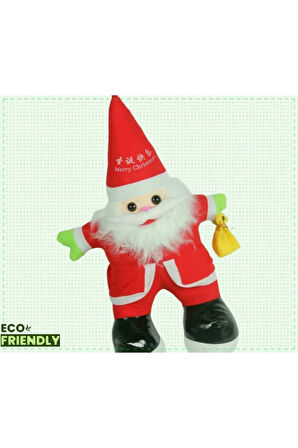 Peluş Noel Baba 57 cm Kız Erkek Cocuk Egitici Montessori Oyuncaklar Naturel