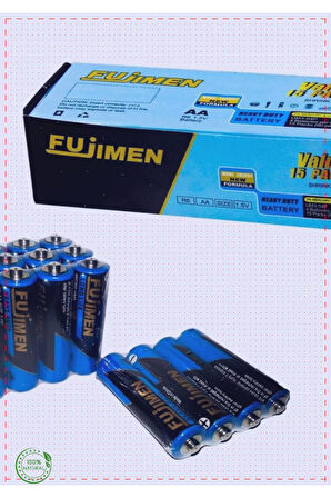 1 Adet Fujimen AA 1.5V Kalem Pil 60'lı Paket