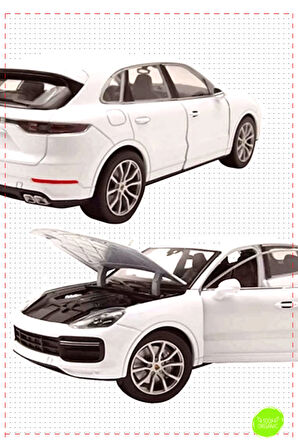 1 Adet Welly 1:24 Porsche Cayenne Turbo Kız Erkek Cocuk Egitici Montessori Oyuncaklar Saglıklı Ürün