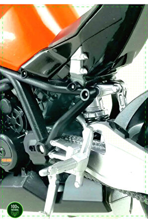 1 Adet 1:10 1190 RC8 Model Motosiklet Kız Oyuncakları Erkek Cocuk Egitici Montessori Oyuncaklar