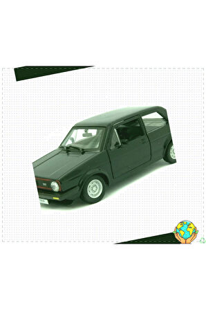 1 Adet 1:24 Volswagen Golf Mk1 GTI 1979 Model Araba Kız Erkek Cocuk Egitici Montessori Oyuncaklar N