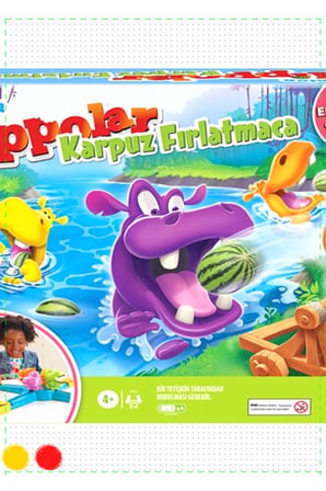1 Adet Tonton Hippolar Karpuz Fırlatmaca Kız Cocuk Erkek Cocuk Montessori Oyuncaklar Egitici