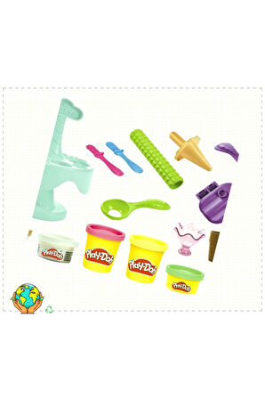 1 Adet E5112 Play-Doh Mutfak Atölyesi +3 yaş Kız Cocuk Erkek Cocuk Montessori Oyuncaklar Egitici