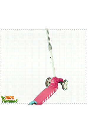 klı Move N Groove Pembe Üç Tekerlekli Scooter Kız Erkek Cocuk Egitici Montessori Oyuncaklar Naturel