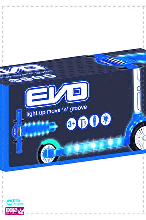 1 Adet Move N Groove Mavi Üç Tekerlekli Scooter Erkek Kız Cocuk Oyuncakları Egitici Montessori Oyu