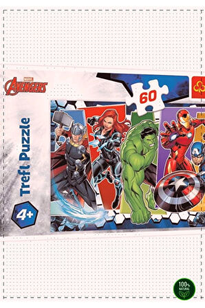 1 Adet PUZZLE-17357  The60 Parça Puzzle Egitici Kız Erkek Cocuk Oyuncak Montessori Oyuncaklar