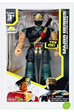 Robot Major Heroes Treasure Hunter Ninja Erkek Cocuk Montessori Geliştiren Egitici Oyuncaklar