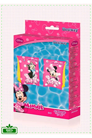 1 Adet Minnie 25cm Çocuk Kolluk Bebek Yüzme Kolluk Çocuk Yüzme Kolluk Çocuk Deniz Kolluk
