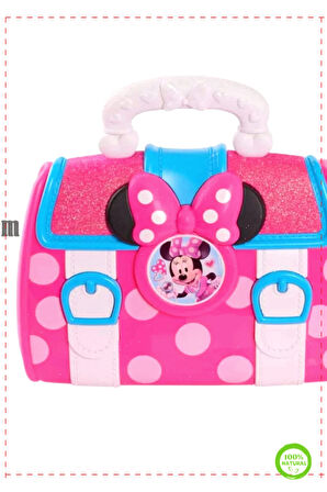 1 Adet Minnie Doktor Çantası Seti 89755 Kız Cocuk Oyuncak Erkek Cocuk Egitici Montessori Oyuncakla