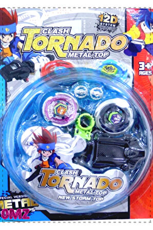 1 Adet Tornado Clash Sahalı İkili Paket Kız Erkek Cocuk Egitici Montessori Oyuncaklar Naturel