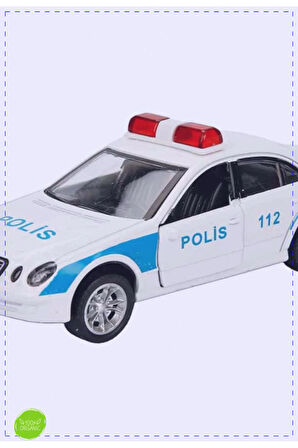 1 Adet 1:32 Maxx Wheels Sesli ve Işıklı Polis Arabası Kız Oyuncakları Erkek Cocuk Egitici Montessor