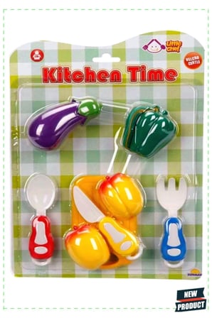 Little Chef Kesme Tahtalı Sebze ve Meyve Seti Erkek Cocuk Montessori Geliştiren Egitici Oyuncaklar