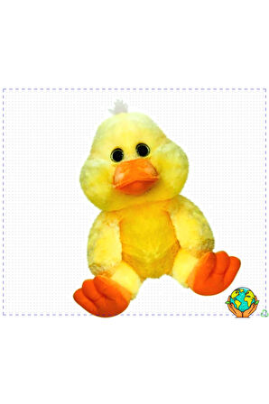 1 Adet 1458 Selay, Sevimli Ördek 40 cm Sarı Kız Cocuk Oyuncak Erkek Cocuk Egitici Montessori Oyunca