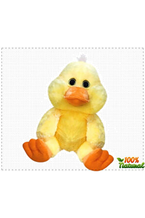 1 Adet 1458 Selay, Sevimli Ördek 40 cm Sarı Kız Cocuk Oyuncak Erkek Cocuk Egitici Montessori Oyunca