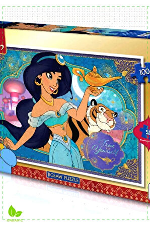 KS Aladdin 100 Parça Puzzle Kız Erkek Cocuk Egitici Montessori Oyuncaklar Saglıklı Ürün
