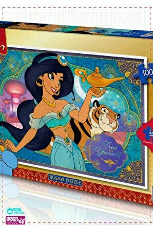 KS Aladdin 100 Parça Puzzle Kız Erkek Cocuk Egitici Montessori Oyuncaklar Saglıklı Ürün