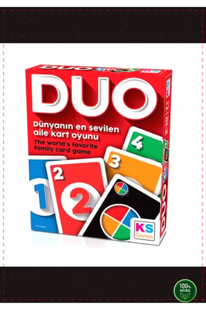 1 Adet KS Duo Kart Oyunu Kız Erkek Cocuk Oyuncak Egitici Montessori Oyuncaklar