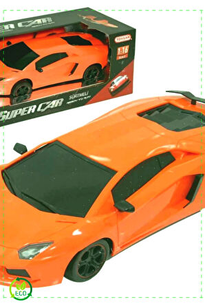 1 Adet 1:16 Super Car Sürtmeli Araba TOY-18 Kız Oyuncakları Erkek Cocuk Egitici Montessori Oyuncakl