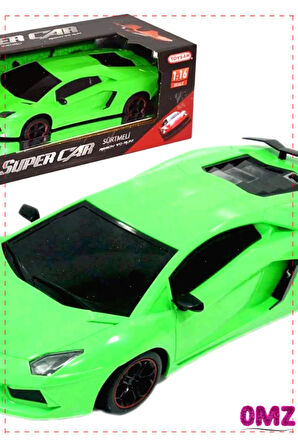 1 Adet 1:16 Super Car Sürtmeli Araba TOY-18 Kız Oyuncakları Erkek Cocuk Egitici Montessori Oyuncakl
