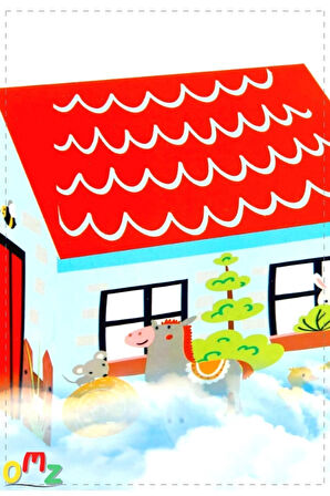 Benim Çiftliğim Oyun Çadırı Erkek Kız Cocuk Oyuncakları Egitici Montessori Oyuncaklar