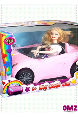 1 Adet Cindy Car Arabalı Manken Bebek Kız Cocuk Erkek Cocuk Montessori Oyuncaklar Egitici