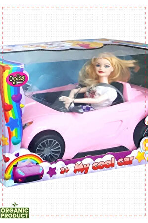 1 Adet Cindy Car Arabalı Manken Bebek Kız Cocuk Erkek Cocuk Montessori Oyuncaklar Egitici