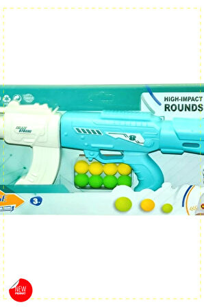 1 Adet Challange Sünger Top Atan Blaster Kız Cocuk Erkek Cocuk Montessori Oyuncaklar Egitici