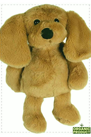 1 Adet Uyku Arkadaşı Köpek Peluş Camel 34 cm Kız Erkek Cocuk Egitici Montessori Oyuncaklar Naturel